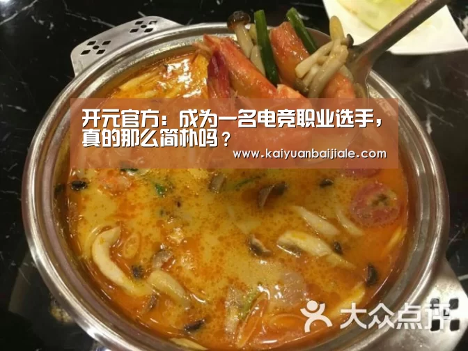 开元官方:成为一名电竞职业选手,真的那么简朴吗?(图4) 开元APP